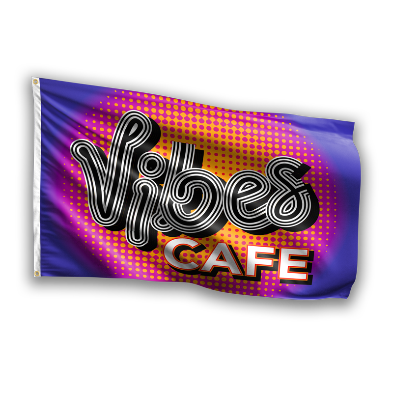 DDPR0305 - CUSTOM POLYESTER 3' X 5' : Direct Digital 3'x5' Single Sided Flag